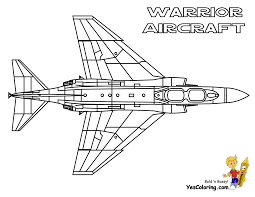Fighter jet coloring page : Ferocious Fighter Jet Planes Coloring Military 30 Free Airplane