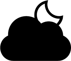 Clipart.com is the world's largest clipart subscription site with over 21 million illustrations, photos clipart.com by vital imagery ltd. Cloudy Night Weather Symbol Vector Simbol Cuaca Malam Hari 400x400 Png Clipart Download