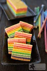 Jom lihat 35 resepi kek yang viral di facebook ini. Bake For Happy Kids Rainbow Kek Lapis Lapis Legit Spekkoek Indonesian Layer Cake