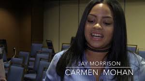 Jay Morrison speaks to Carmen Mohan about who she is and her story