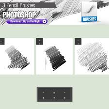 Or you can choose the brush tool (b) and brush over your photo using a hard or soft brush. 3 Pencil Brushes Photoshop Brushes