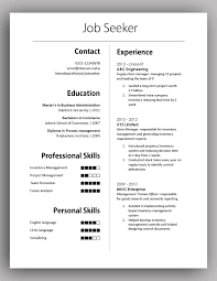 Free simple and basic cv templates for ms word. Simple Yet Elegant Cv Template To Get The Job Done Free Download Pakaccountants Com