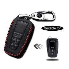 Schl Ssel H Lle Leder Auto Schl Sseltasche Mit Schl Sselanh Nger F R 3 Tasten Keyless Go Fernbedienung Autoschl Ssel Rotes N In 2020 Fernbedienung Autos Autoschlussel