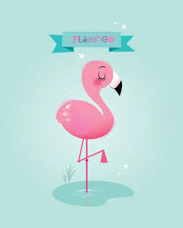 Filles De Creche Art Flamant Rose Imprime Fille De Decor De Chambre D Enfant Chambre De Bebe Fille Fille D Art Mural Chambre D Enfant Creche Parietal Mign Stampe Cameretta Neonato Fenicottero Illustrazione Decorazioni