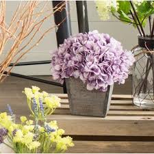 Express your gratitude to someone by gifting them these flowers now; Outdoor Artificial Hydrangea Wayfair