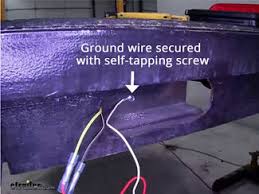 At the switch box, twist the two ground wires together inside the box and secure with a ground crimp. Wiring Trailer Lights With A 4 Way Plug It S Easier Than You Think Etrailer Com