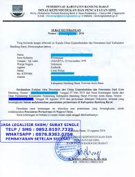 Surat Keterangan Belum Menikah Dari Catatan Sipil Kumpulan Surat Penting