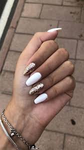 Christmas Acrylic Nails Winter Coffin Nails Fall Acrylic Nails Medium Long Coffin Acrylic Nails Gli Christmas Nails Acrylic Fall Acrylic Nails Trendy Nails An almond or stiletto shape will elongate the look of the fingers, but the coffin shape makes fingers look quite a bit longer, she notes.