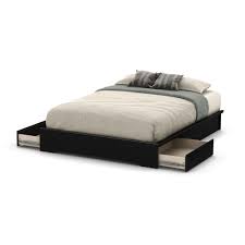 The whole construction is made of solid pine and premium craftsmanship so it has a long service time. South Shore Basic Queen Storage Platform Bed Reviews Wayfair