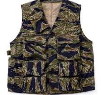 TIGER CAMOUFLAGE VEST / TADPOLE