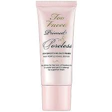 Too Faced Primed Poreless Skin Smoothing Face Primer Shop Primer Sephora Poreless Skin Makeup Primer Face Primer