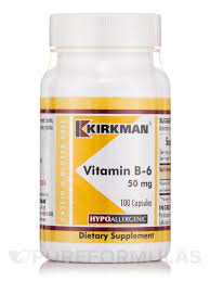 Maybe you would like to learn more about one of these? Vitamin B 6 50 Mg Hypoallergenic 100 Capsules Pureformulas