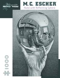 Maybe you would like to learn more about one of these? M C Escher Hand With Reflecting Sphere 1000pc Jigsaw Puzzle Amazon Com Au