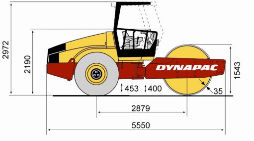 Dynapac CA402D Smooth Drum Roller