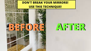 There's plenty of space for makeup and jewelry in the two small drawers and in. How To Remove Ikea Wall Mirrors Safely Youtube