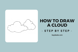 Try to make as much lumps as possible to add variety to your cloud's edges. How To Draw A Cloud Easy Tutorial For Beginners Bujo Babe