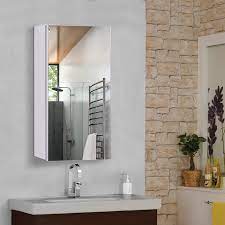 Shop our glass front cabinet selection from the world's finest dealers on 1stdibs. Homcom Wall Mounted Bathroom Mirror Glass Storage Cabinet Cupboard Ebay