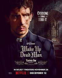 New character posters for 'WAKE UP DEAD MAN' have been released. Starring  Daniel Craig, Josh O'Connor, Glenn Close, Josh Brolin, Jeremy Renner,  Andrew Scott, Mila Kunis, Cailee Spaeny, Kerry Washington, and Daryl