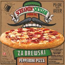 Screamin Sicilian Za Brewski Pepperoni Pizza Frozen Pizza Pizza Flavors Pepperoni Pizza