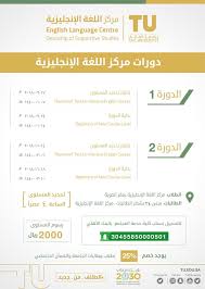 دورات اللغة الانجليزية المكثفة