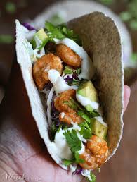 I also like to transfer sauce to a drizzling bottle. Shrimp Tacos With Cabbage Slaw The Peach Kitchen