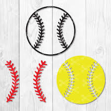 Download Softball Svg Dxf Png Cut File
