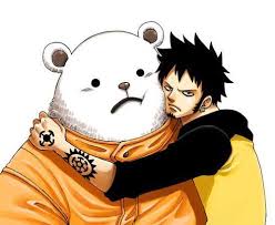 image de one piece and bepo トラファルガー ロー ベポ かわいいイラスト