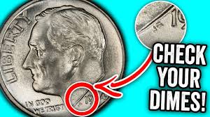 These are the 20 most valuable dimes, and they are worth a combined $6.1 million. 10 Rare Dimes Worth Money Valuable Dimes To Look For In Your Pocket Change Youtube