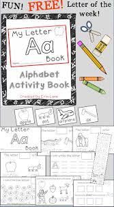 letter a alphabet activity book freebie alphabet