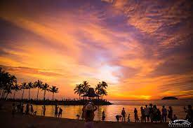 Tanjung aru (malay for casuarina beach) can be found just four miles south of the sabah capital in malaysia: Itap Of The Sunset At Tanjung Aru Beach Sabah Malaysia