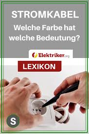 Stromkabel Bedeutung Der Farben Arten Von Stromkabeln Geschaltete Phase Wie Viele Adern Hat Ein Kabel Die Antworten Stromkabel Farben Stromkabel Kabel