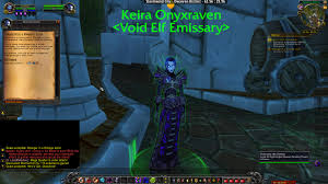 Nov 08, 2020 · after you've completed the prereqs for a race, you'll need to do a short quest chain to do the actual unlock. Stranger In A Strange Land Void Elf