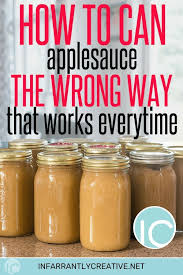 How To Can Applesauce The Easiest Way In The World Canned Applesauce Canning Applesauce Applesauce Recipes Canning
