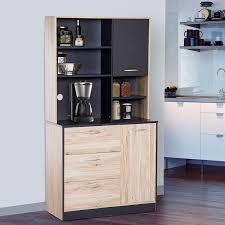 Add storage space, style, and organization to your dining room, kitchen, or any room with our expertly handcrafted hutch cabinets, breakfronts . Homcom 67 Freestanding Kitchen Cupboard Hutch 3 Drawers Cable Management 4 Cubes And 2 Cabinets Oak Grey Overstock 28288354
