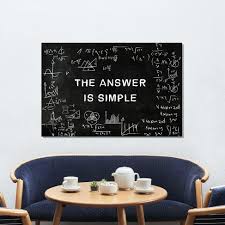 Tablou Modern - The Answer is simple – The Print Studio