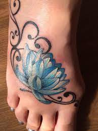 61 Charming Lotus Flower Tattoo Designs Media Democracy Foot Tattoo Tattoos For Women Flowers Foot Tattoos