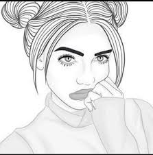 Imagens Imagem 1 Desenhos Tumblr Para Colorir Menina Tumblr Desenho Desenhos Tumblr Para Imprimir Colorir bonecas é uma atividade para as crianças. desenhos tumblr para colorir