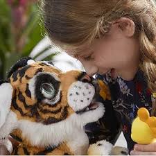 Amazon.com: FurReal friends B9071 RoarinÂ' Tyler, the Playful Tiger,  Orange, White, Black, Large : Toys & Games