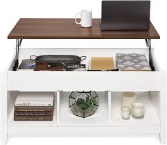 See more ideas about coffee table, coffee table with storage, ottoman table. Buy Best Choice Products Wooden Lift Top Coffee Table Multifunctional Accent Furniture For Living Room Decor W Hidden Storage Display Shelves White Brown Online In Uae B07cz4zyw4