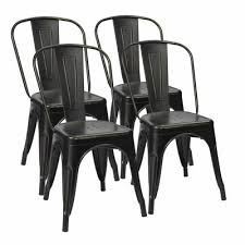 17 Stories Lilian Metal Slat Back Stacking Side Chair Wayfair In 2020 Metal Dining Chairs Dining Chairs Black Metal Chairs