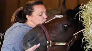 See photos of Golden Tempo the morning after winning the Kentucky Derby
