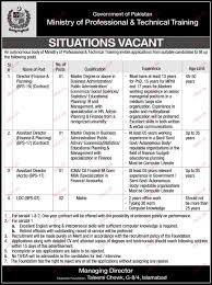Responsibilities also include production of financial reports; Director Finance Planning Assistant Director Required 2021 Job Advertisement Pakistan
