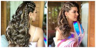 Brides these days prefer easy and modern wedding hairstyles rather than going for the traditional show these to your hairstylist and believe me that you will fall in love with your short hair all over again! Wedding Hairstyle Ideas For Mehndi Sangeet Wedding Reception Bridal Look Wedding Blog