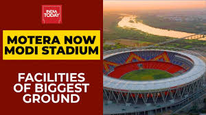 The newly inaugurated narendra modi stadium has been the centre of attention since the time of its inception. Motera Now Narendra Modi Stadium Take A Look At Facilities Of World S Largest Cricket Ground Youtube