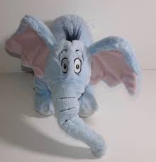 Kohl S Cares Dr Seuss Horton Hears A Who Elephant 10 Plush Stuffed Toy Kohlscares Elephant Plush Plush Dinosaur Stuffed Animal
