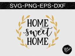 Free Free 173 Home Sweet Home Svg Horizontal SVG PNG EPS DXF File