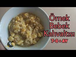 bebekler icin kahvalti karisimi 7 8 ay videolu tarif bebek yemek tarifleri yemek tarifleri yemek