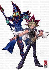 Yugi And Dark Magician By Riomak On Deviantart Yu Gi Oh The Magicians Awsome Pictures Yugioh