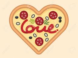 Heart shaped pizza clipart » clipart station. Love For Pizza Heart Shape Concept Design For Valentines Day Vector Royalty Free Cliparts Vectors And Stock Illustration Image 94522980