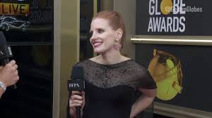 Who got nominated for golden globes? Jessica Chastain Red Carpet Interview Golden Globes 2019 Youtube